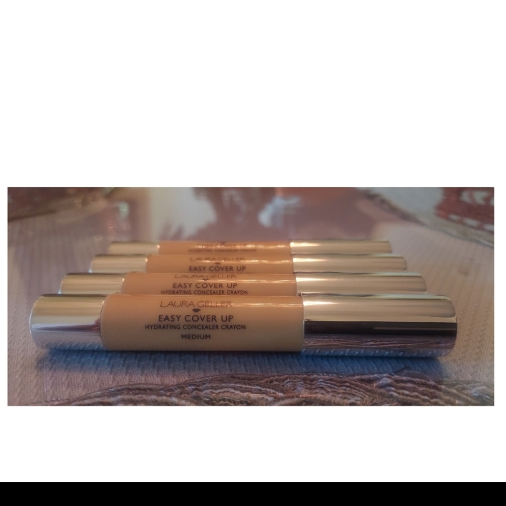 BIG PRICE DROP!!  QTY 4 Laura Gellar Easy Cover Up Hydrating Concealer